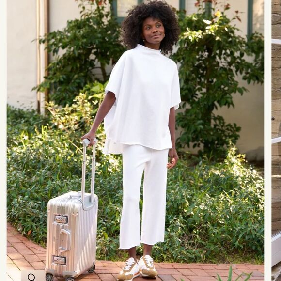 New Frank & Eileen MALIBU TRAVEL SET
Audrey Capelet/Catherine Sweatpant XL White - Picture 1 of 16